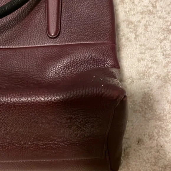 Coach burgundy Borough Bag - Picture 3 of 9